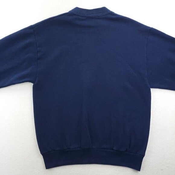 Whim Z Vintage Grandma Sweatshirt Glitter Double Crewneck Snow Trees Medium - Picture 14 of 15